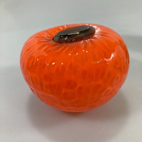 Lot of 5 Murano Style Glass Fruits & Vegs - Picture 2 of 10